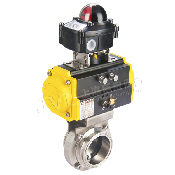 JL600-D1 / Pneumatic Clamp Butterfly Valve